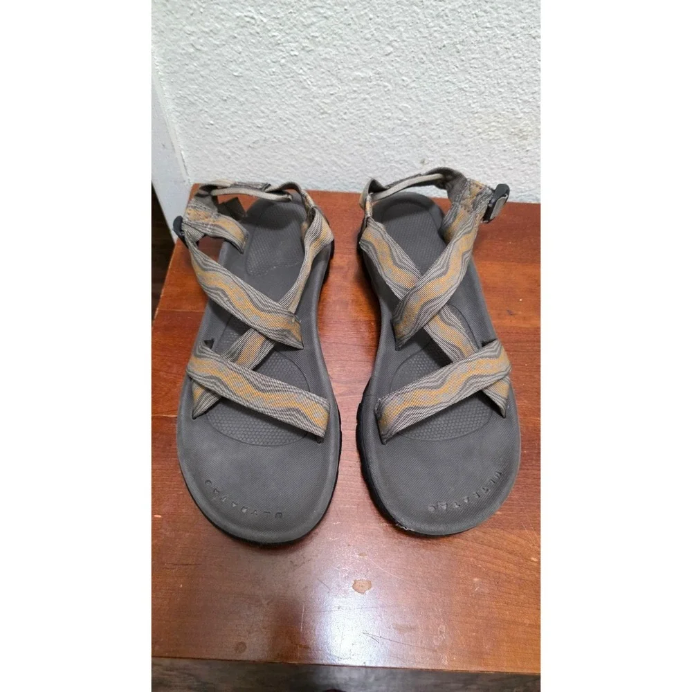 The‎ North Face Men's Hiking Sandals Size 13 Gray & Orange Adjustable Straps
